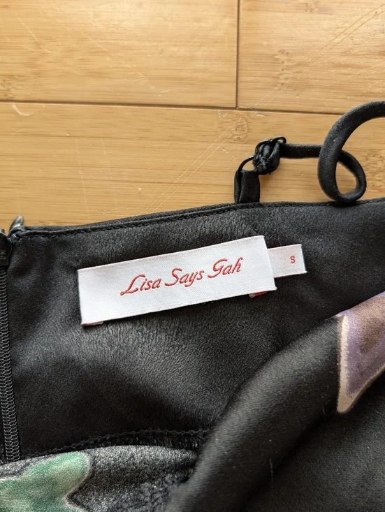 Lisa Says Gah Mariposa Butterfly Slip Dress - Picture 4 of 9